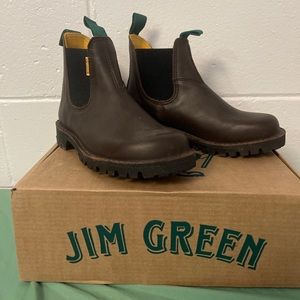 Jim Green Slip On Leather Boots